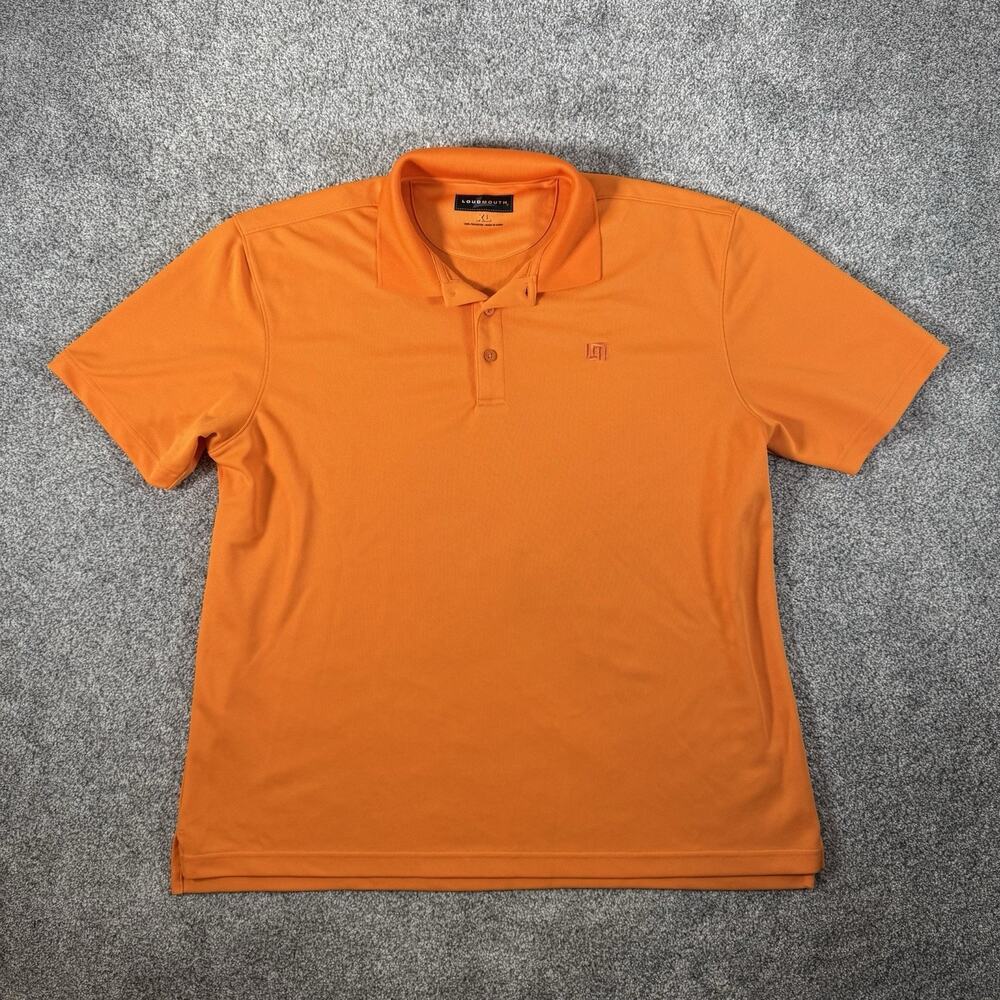 Loudmouth Polo Golf Shirt XL Performance Athletic Sporty Preppy Country Club